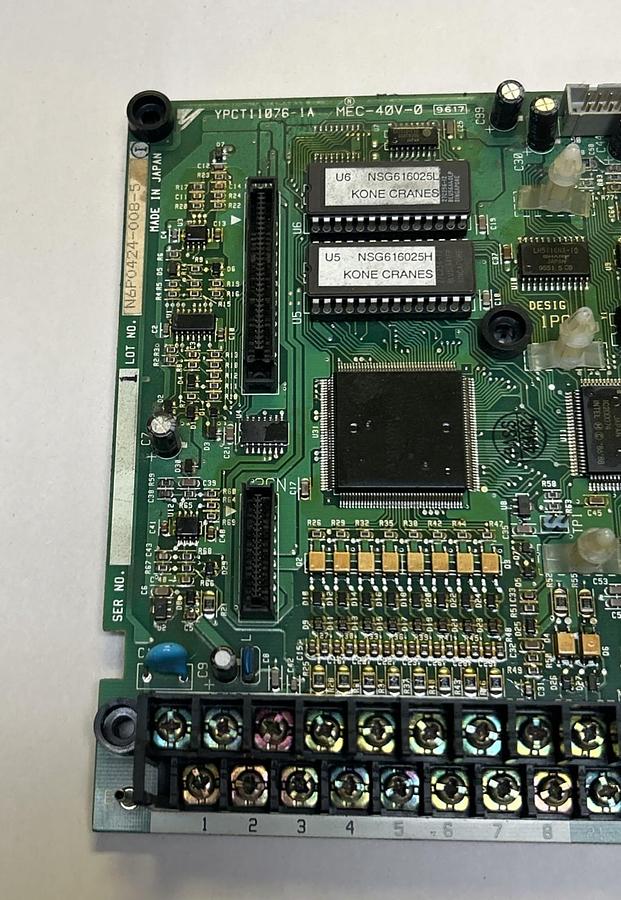 Used YASKAWA ELECTRIC,YPCT11076-1A,DRIVE CONTROL BOARD