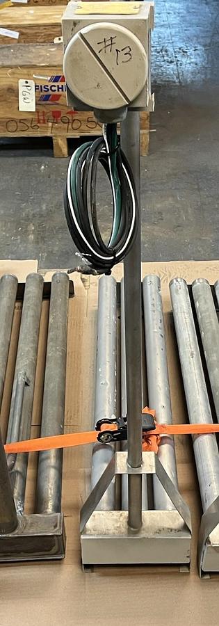 Used PROCESS TECHNOLOGY,3LS18436-R40PII,3 ELEMENT SS 18kW 480V IMMERSION HEATER 36x40
