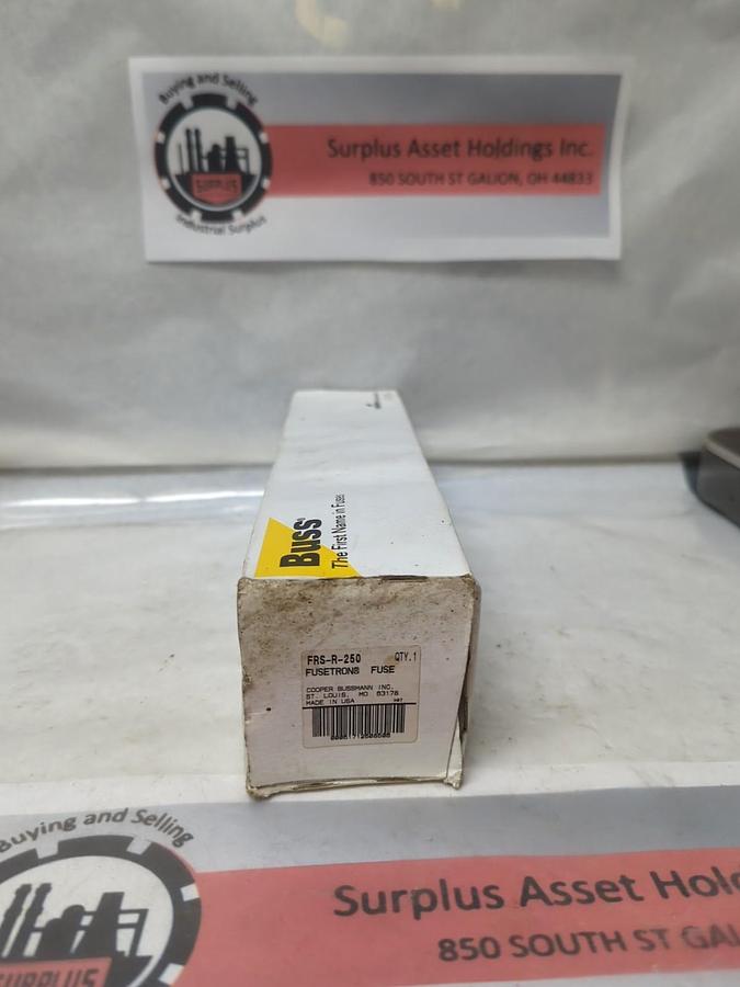 COOPER BUSSMANN,FRS-R-250,FUSETRON 250 AMP FUSE NOS