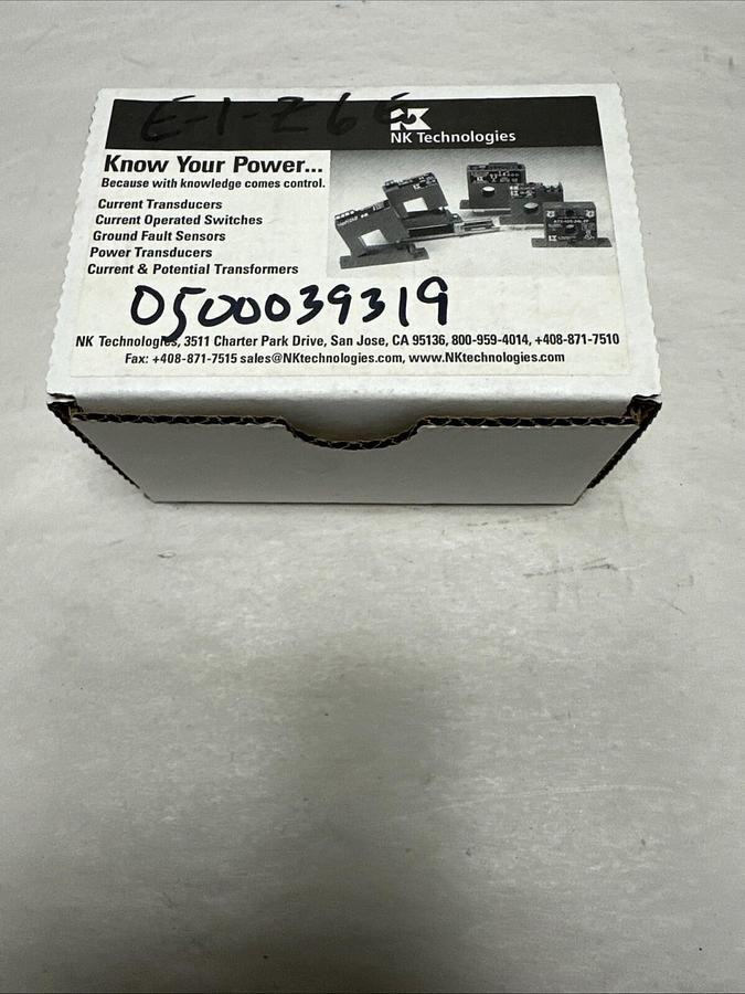 Used NK Technologies,ATP1-420-120-FF,Fixed Core AC Current Transformer