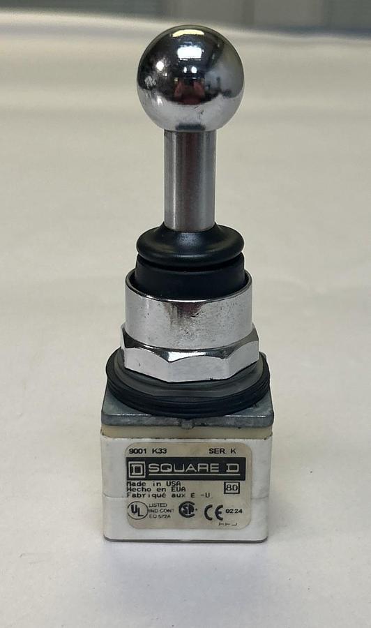 Used SQUARE D,9001K33,JOYSTICK 3 POSITION