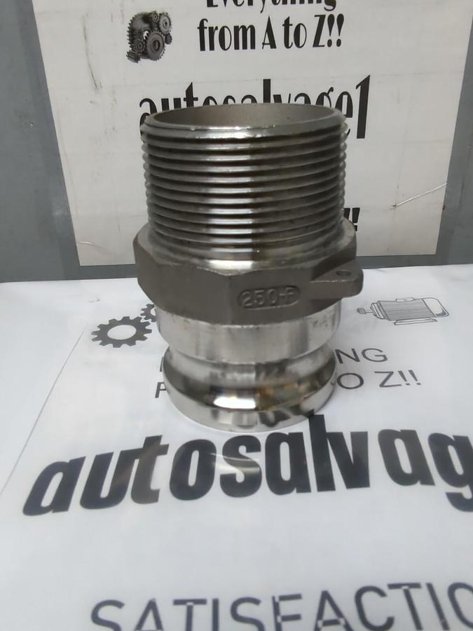 DIXON VALVE ANDREWS,250-F,BOSS-LOCK TYPE F 2-1/2 INCH CAM & GROOVE ADAPTER NOS