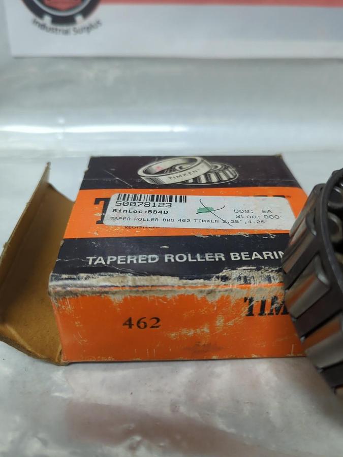 TIMKEN,462,ROLLER BEARING CONE NOS