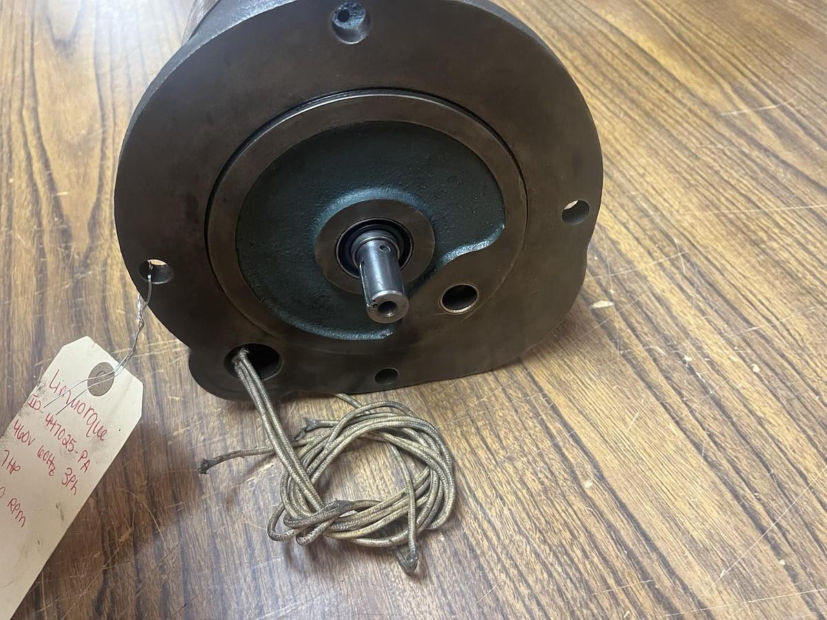 Used RELIANCE,447025,LIMITORQUE GEARMOTOR .7HP 1700RPM L56 3PH 7.5LB/FT