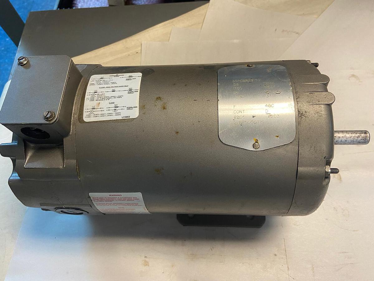 Used Baldor,35P629Z313G1,Motor .33HP 230V 1750RPM Frame 56