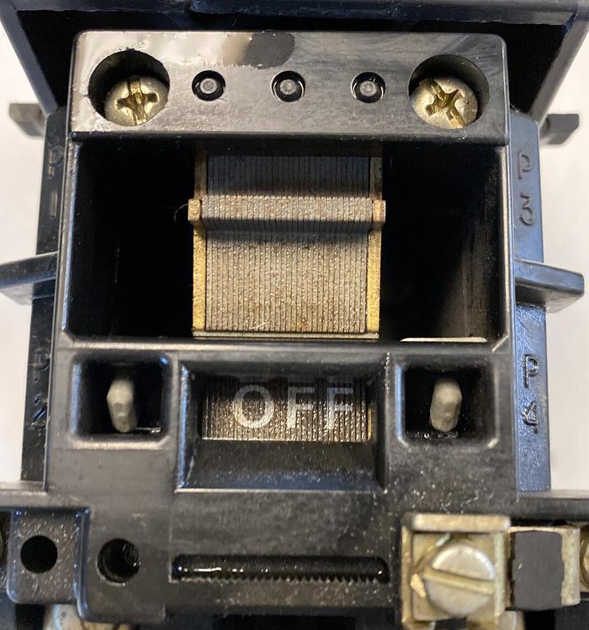 Used Allen-Bradley,509-B0XD 509-BOXD,SER B Size 1 Starter 600V