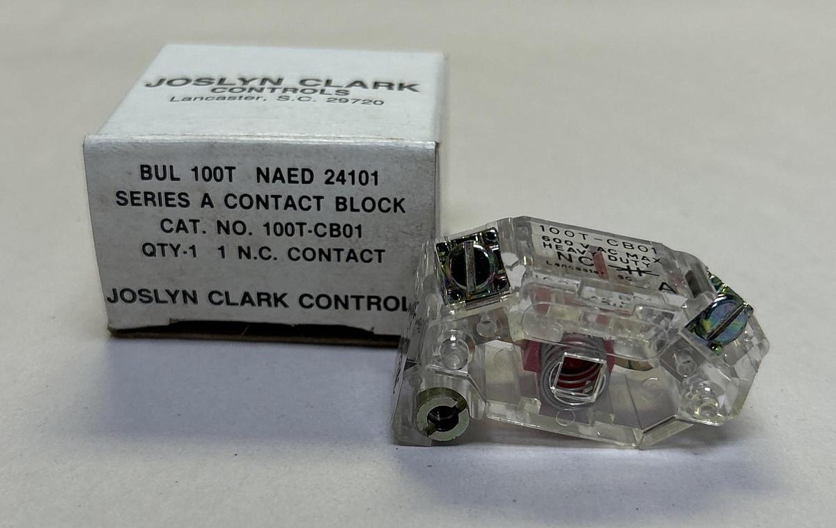 JOSYLN CLARK,100T-CB01,CONTACT BLOCK NOS