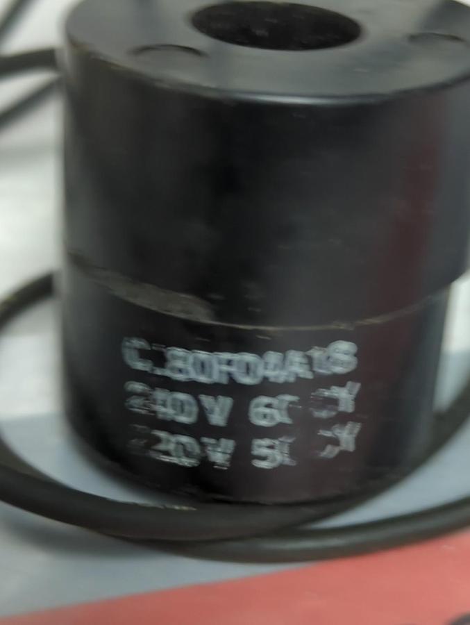 GENERAL CONTROLS,C180F04A18,COIL 240/220V 60/50CY NOS