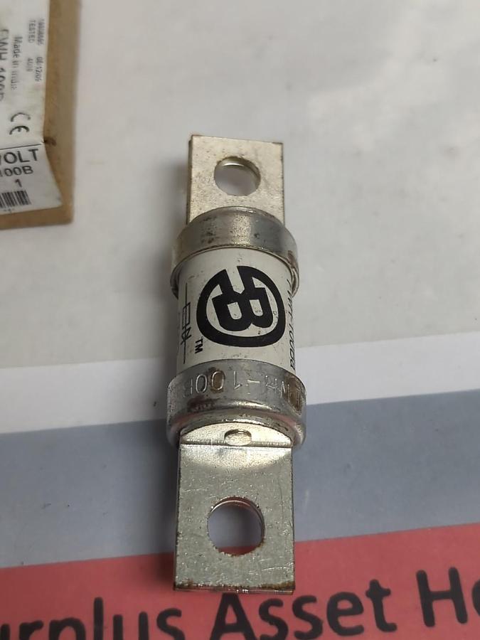 COOPER BUSSMANN,FWH-100B,SEMICONDUCTOR 100 AMP FUSE NOS