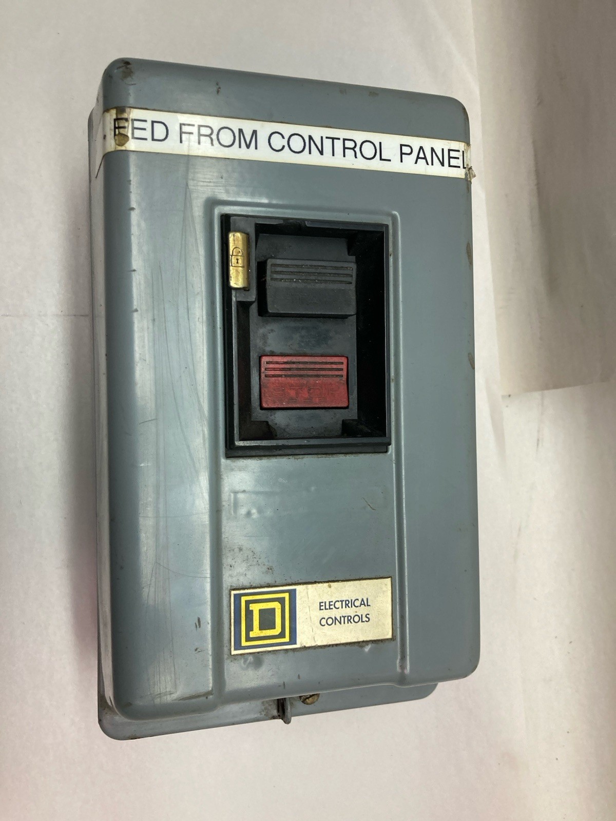 Used Squarer D,Class 2510,Manual Starter 600V Size M-0 and M-1