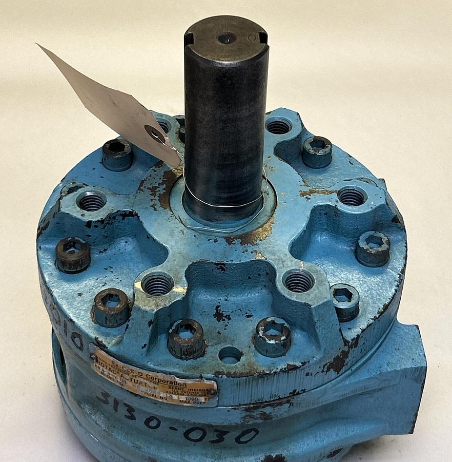 Used EX-CELLO CORP,HN6-31V,MICROMATIC ROTAC HYDRAULIC ROTARY ACTUATOR