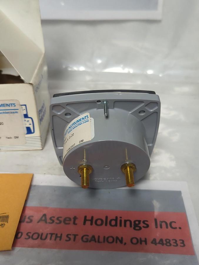 YOKOGAWA,YE/254-3,PANEL METER 0-20 DCA NOS