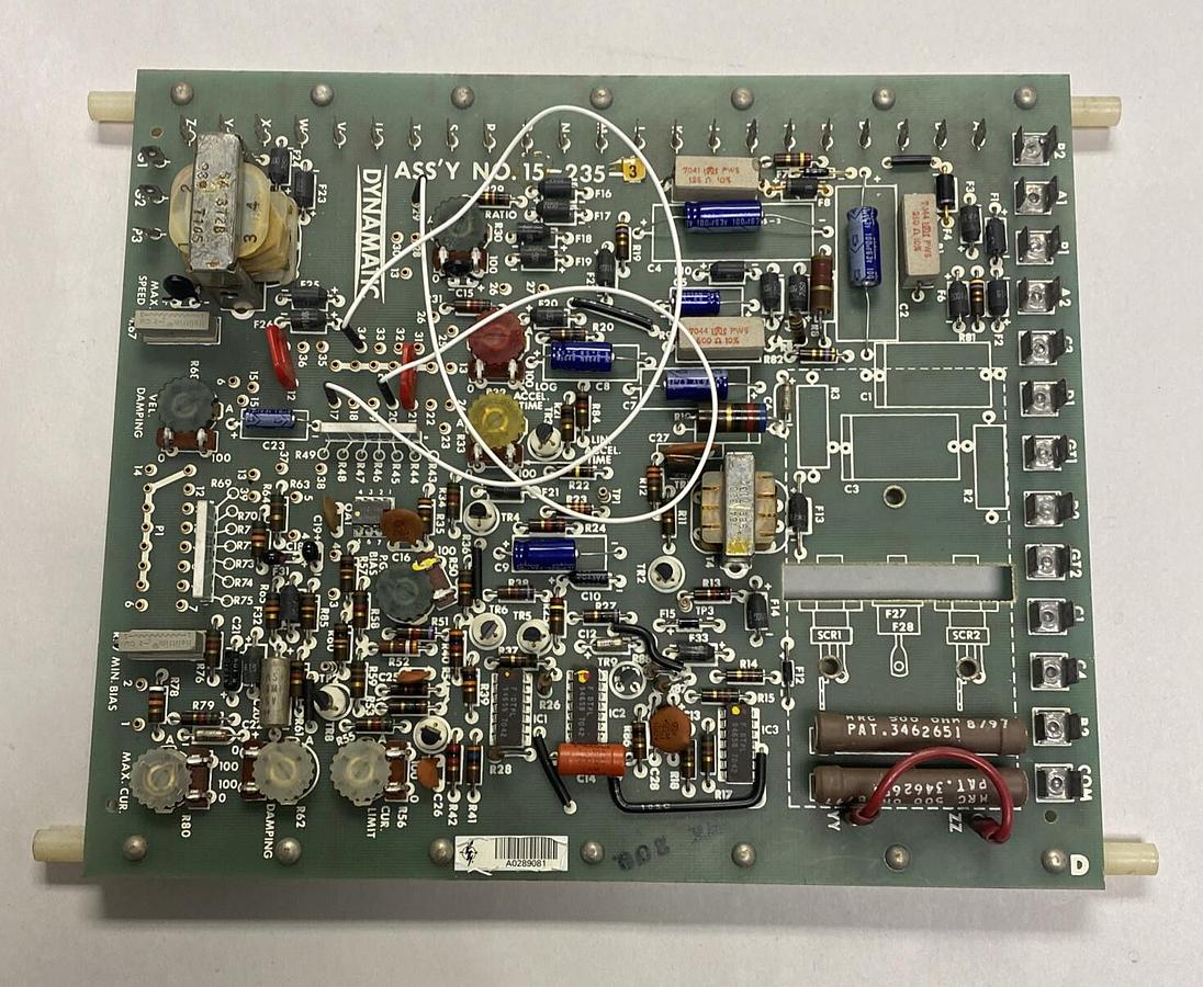Used EATON DYNAMATIC,15-235-3 / 70-47-110, CONTROL PC BOARD