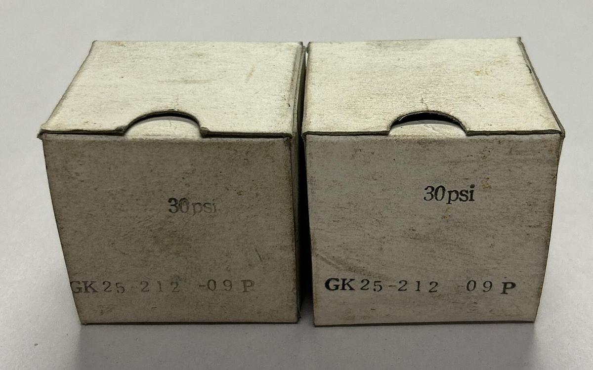 Used UNBRANDED,GK25-212-09P,GAUGE 0-30PSI LOT OF 2 NOS