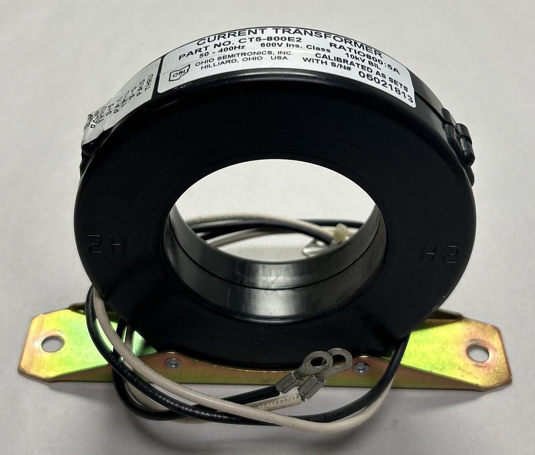Used OHIO SEMITRONICS,CT5-800E2,CURRENT TRANSFORMER