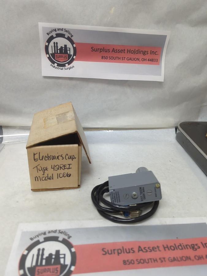 Used ELECTRONICS CORPORATION,TYPE 42REI,MODEL 1006 PHOTOSWITCH PRE-OWNED