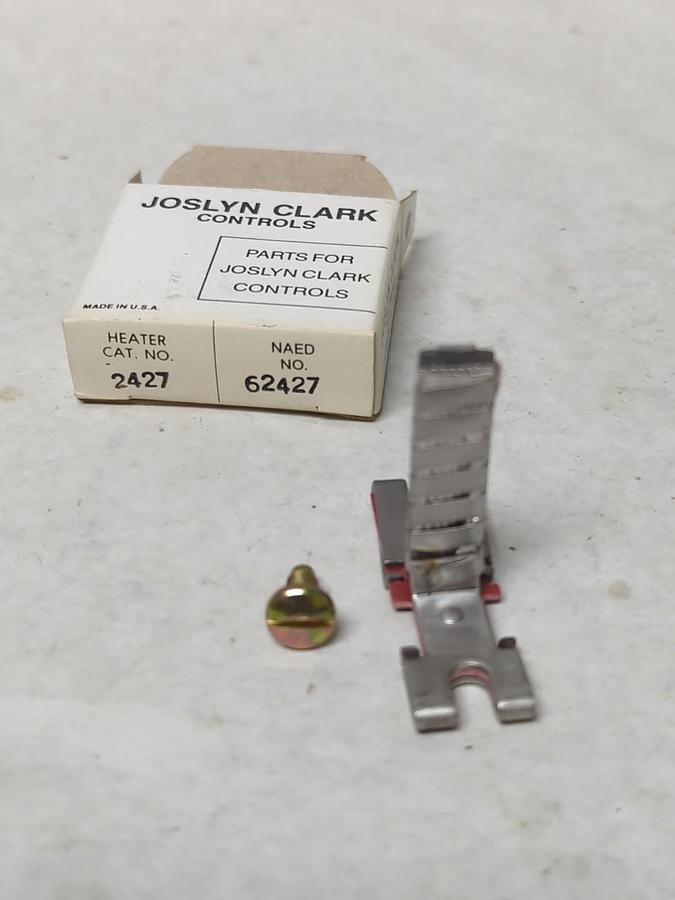 JOSLYN CLARK,2427,OVERLOAD RELAY HEATER NOS