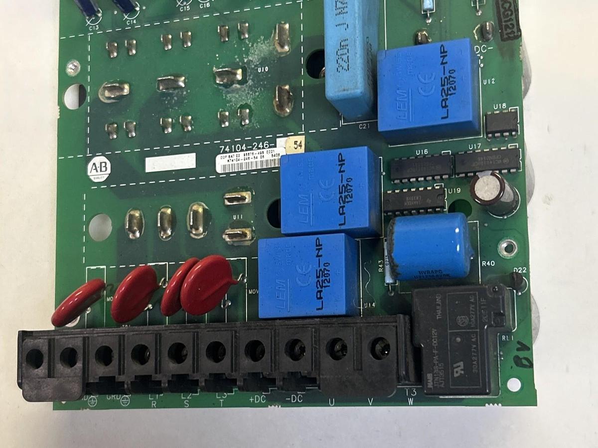 Used ALLEN BRADLEY,A74104-246-54,CONTROL DRIVE BOARD