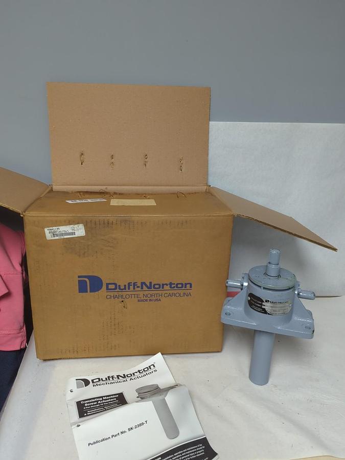 DUFF-NORTON,M4802/M4801,ANTI-BACKLASH ACTUATOR NOS