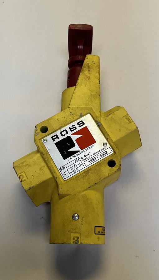 Used ROSS,1532C5002,LOCK OUT VALVE