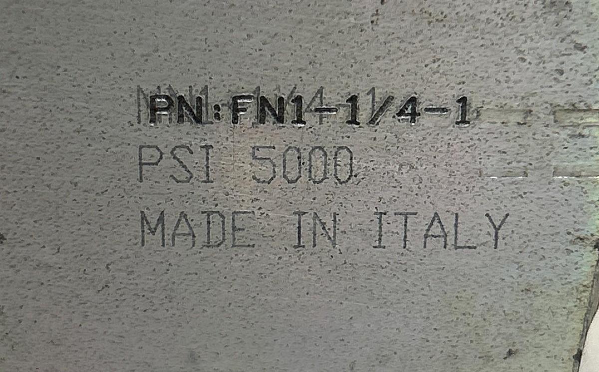 Used ANCHOR FLUID POWER,FN1-1/4-1,FLOW CONTROL VALVE