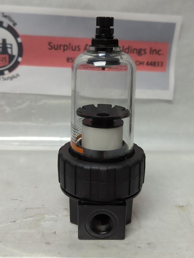 Used PARKER,06F21AC,PNEUMATIC FILTER 150PSI PRE-OWNED