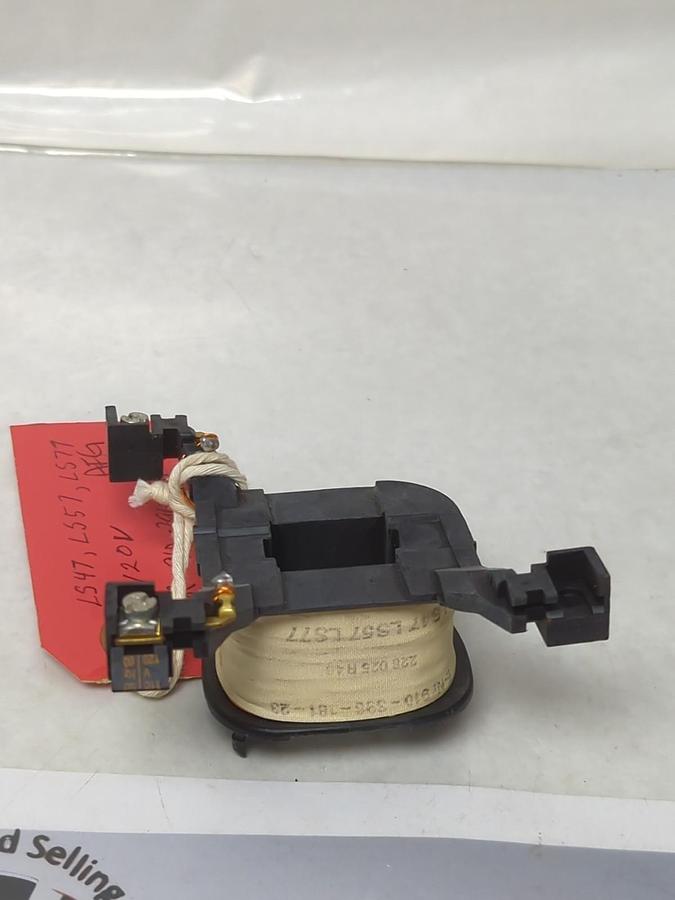 Used AEG,ENR-910-396-191-23,CONTACTOR COIL 120V PRE-OWNED