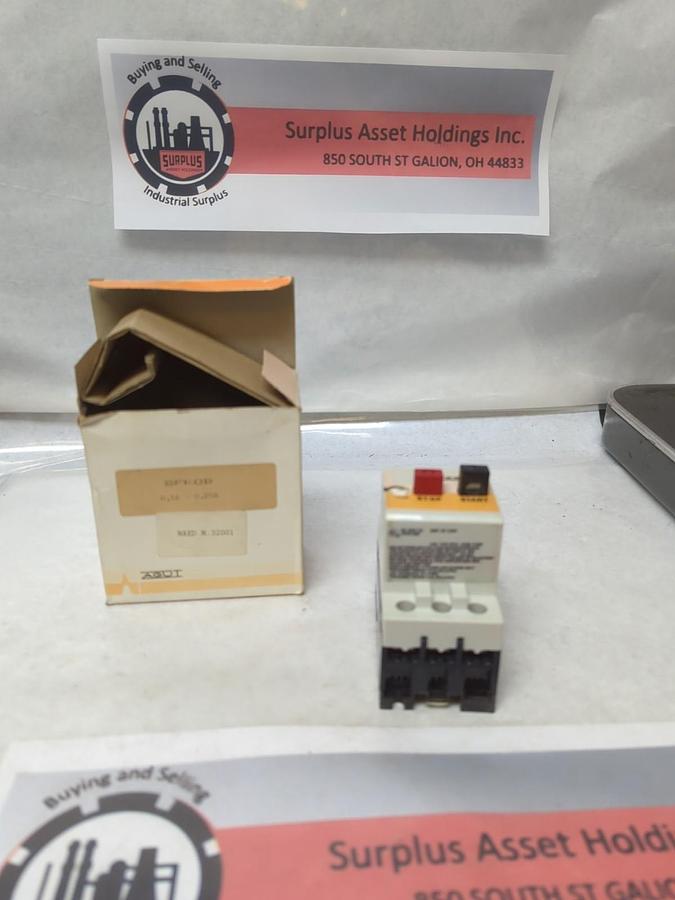 AGUT,SFKOB,MOTOR CONTACTOR SWITCH 0.16-0.25A NOS