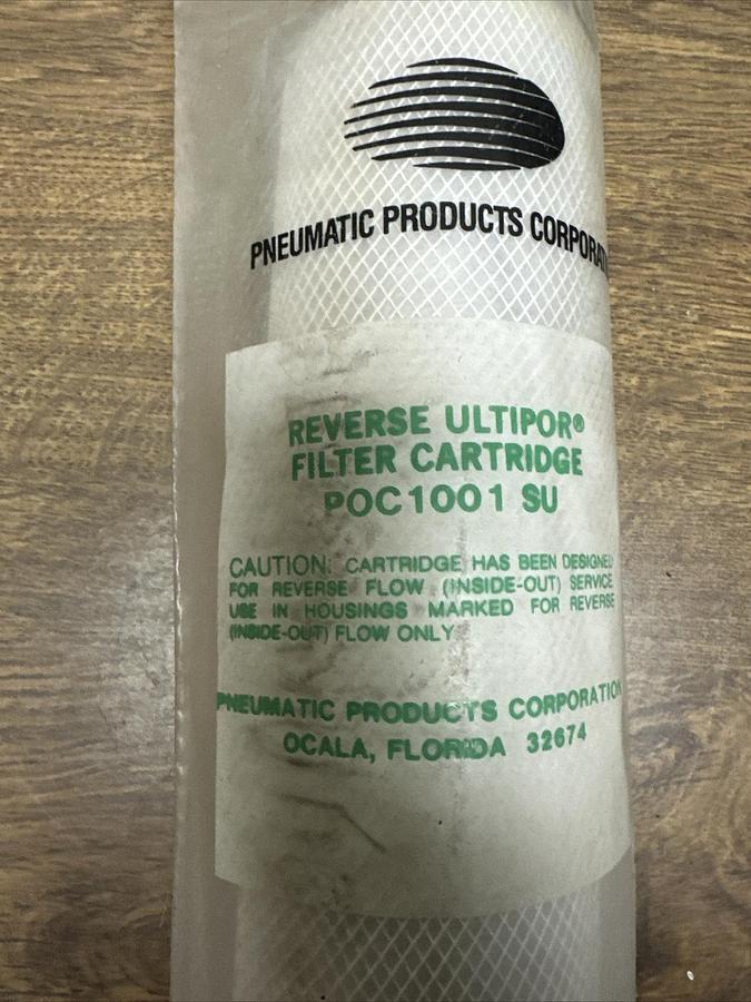 Pneumatics Products,POC1001SU,Filter Cartridge