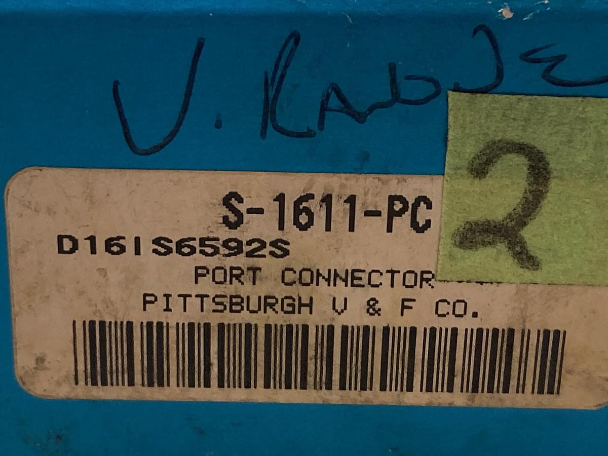 Swagelok,S-1611-PC,1 Inch Port Connector LOT OF 2
