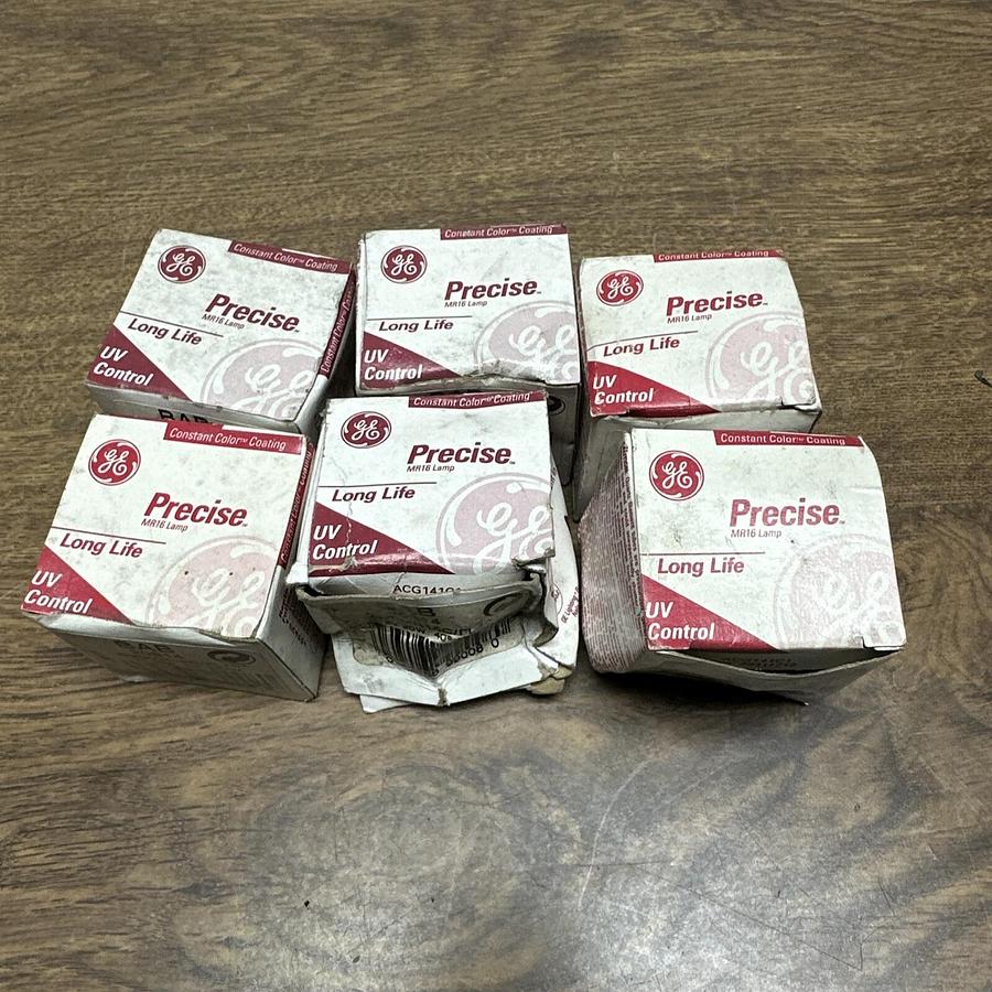 GE,BAB 20814,12v 20W 40Deg Beam LOT of 6