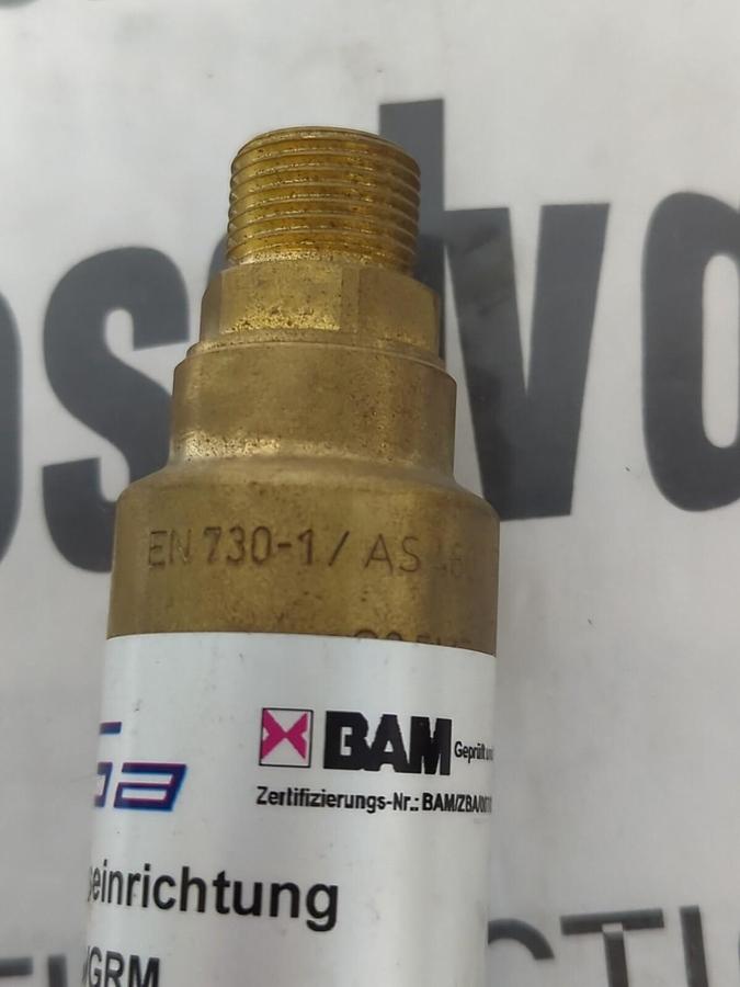 GEGA,LG/GRM  EN 730-1,NON-RETURN WELDING SAFETY VALVE NOS