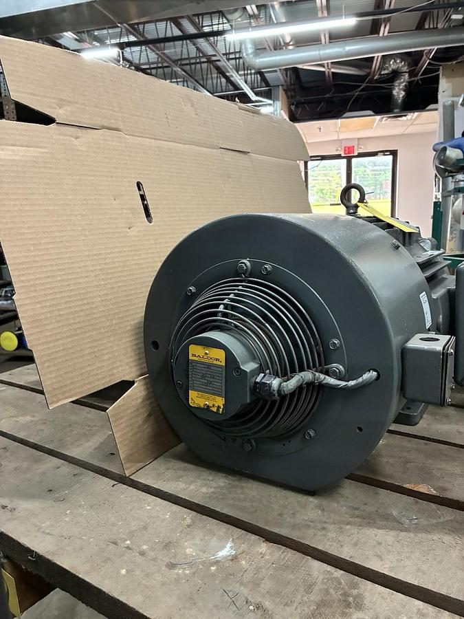 Used BALDOR,ZDM4104T,VECTOR DRIVE MOTOR 30HP 1780RPM 286TC 3PH 230/460V