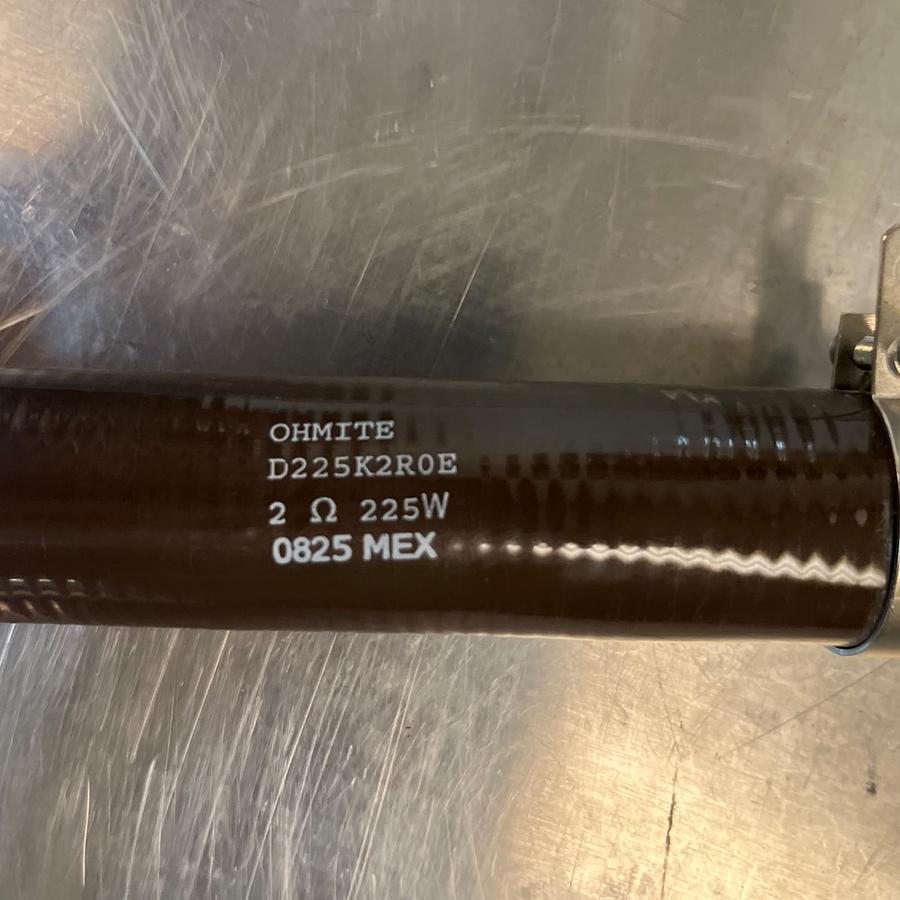 OHMITE,D225K2R0E,RESISTOR 2 OHMS 225W