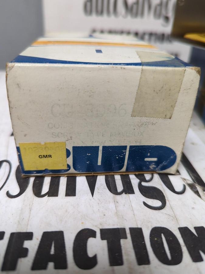 BUD,CU-3006-A,ALUMINUM MINI-BOX LOT OF 2 NOS