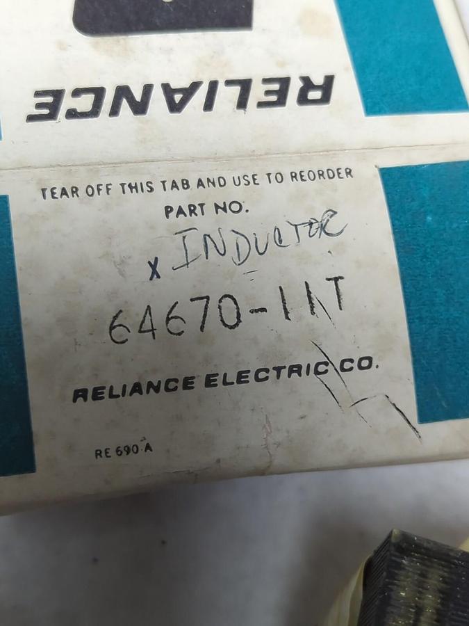 RELIANCE ELECTRIC,64670-11T,CURRENT TRANSFORMER NOS
