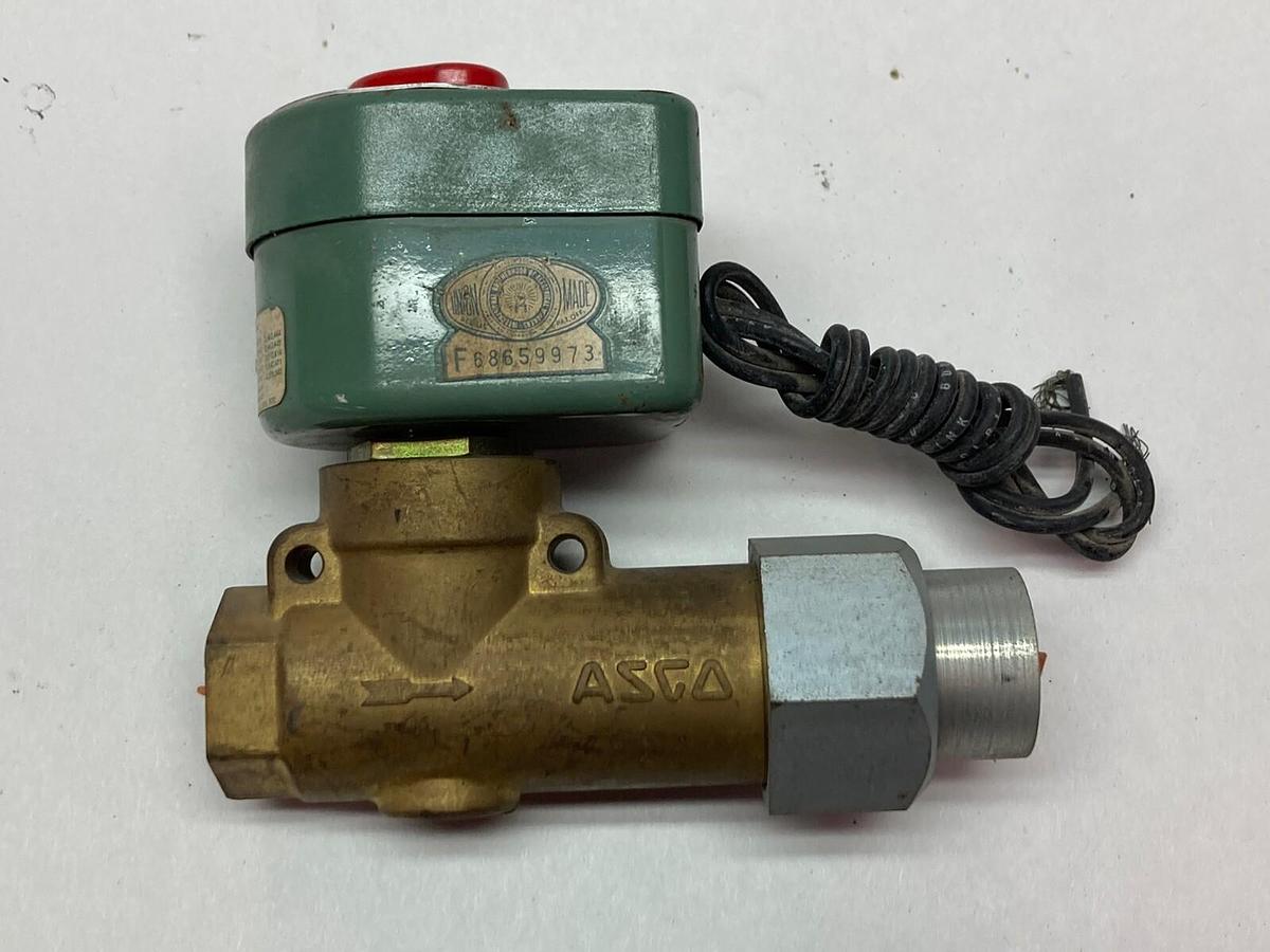 Used Asco,826916,Solenoid Valve 110-120V 3/8 Inch