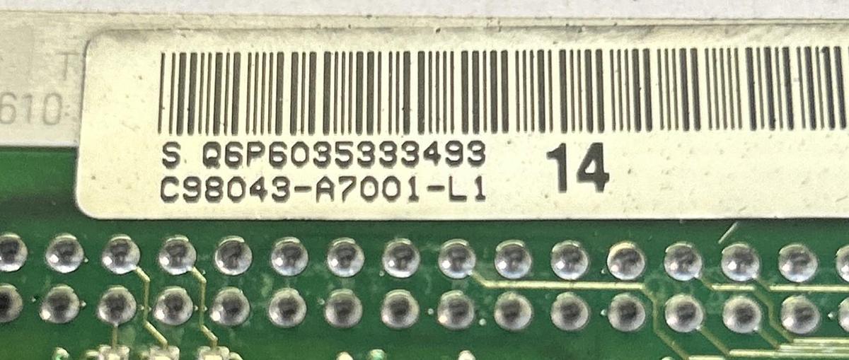 Used SIEMENS,C98043-A7001-L1,PC CIRCUIT BOARD
