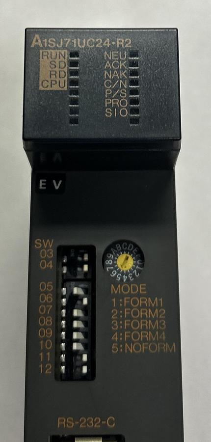 Used MITSUBISHI,A1S-J71UC24-R2,CPU COMMUNICATION MODULE