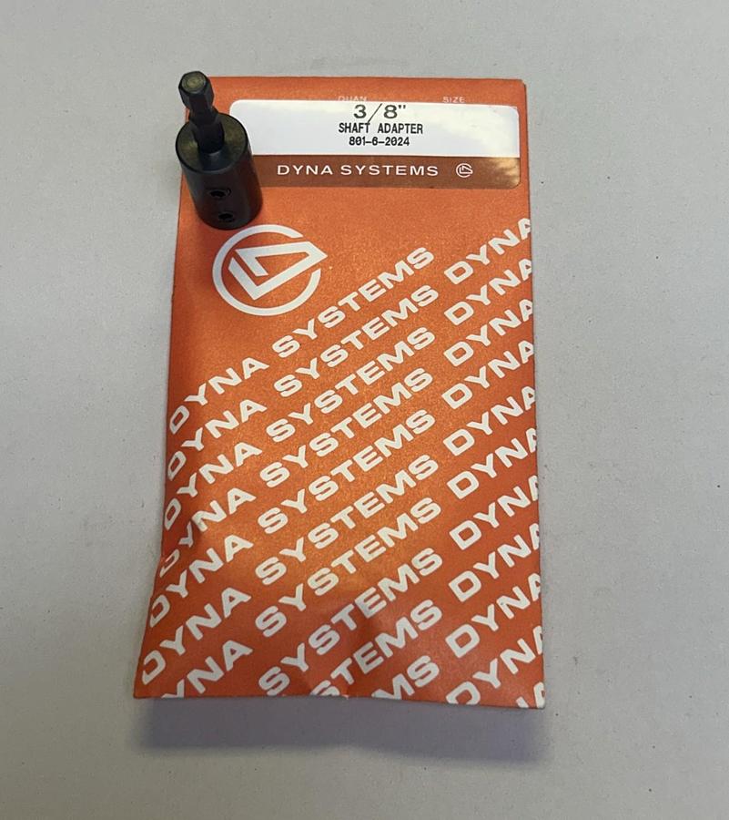 DYNA SYSTEMS,3/8INCH,SHAFT ADAPTER NOS