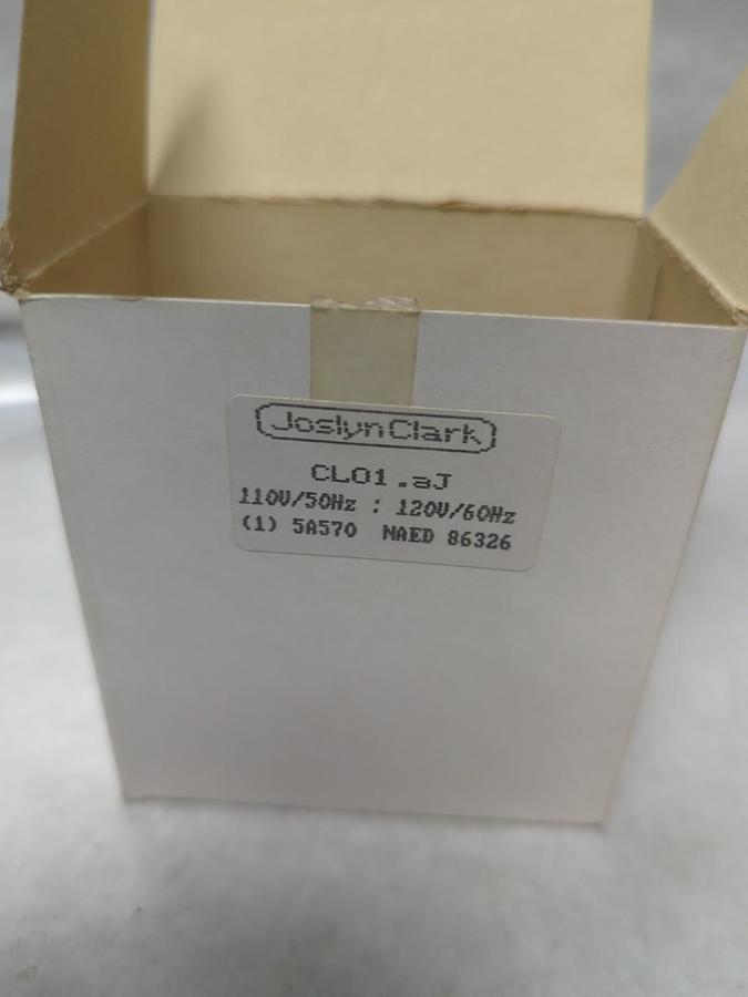 JOSLYN CLARK,CL01.aJ,CONTACTOR 110/120V 50/60HZ NOS