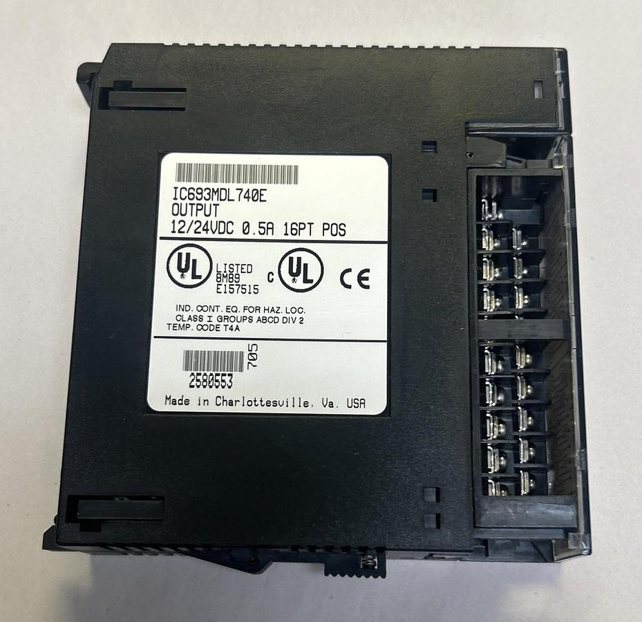 Used GE FANUC,IC693MDL740E,OUTPUT MODULE