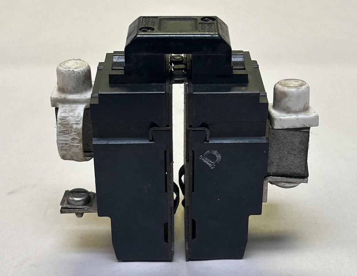 Used GOULD,P2100,PUSHMATIC CIRCUIT BREAKER 100A 120/240V 2P