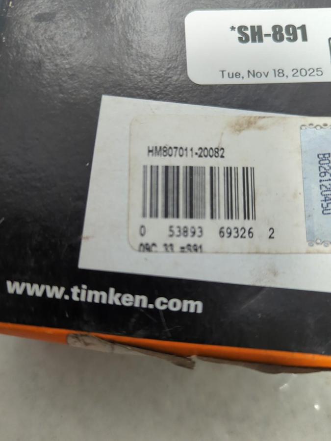 TIMKEN,HM807011-20082, ROLLER BEARING CUP NOS