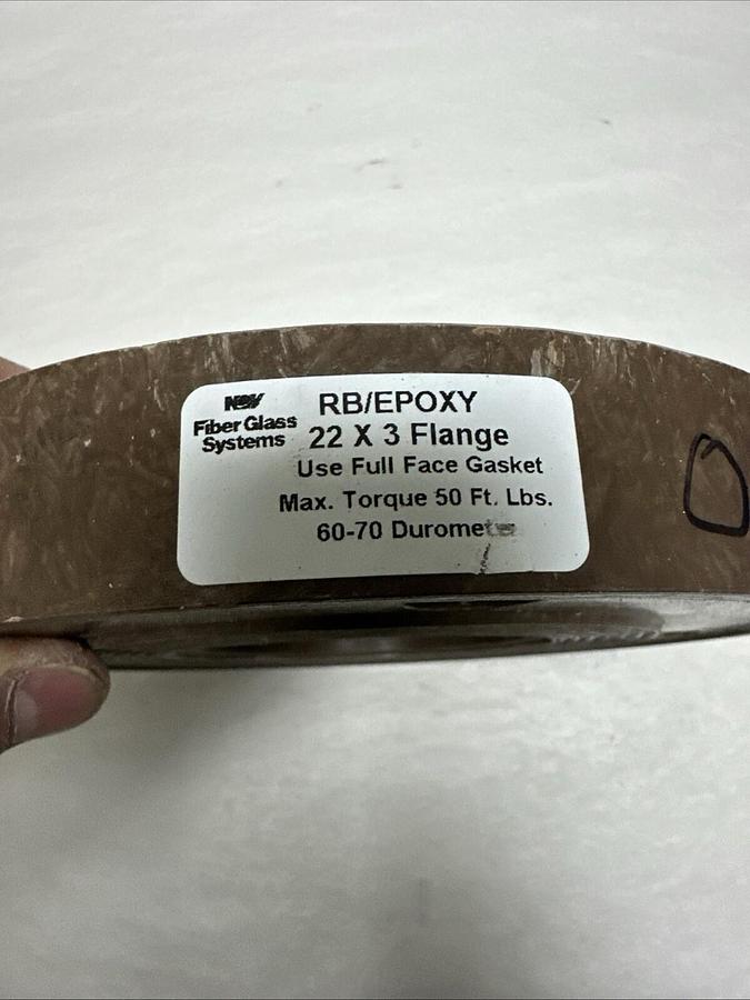 Fiber Glass Systems,27L711-LP,RB Epoxy 22x3 Flange