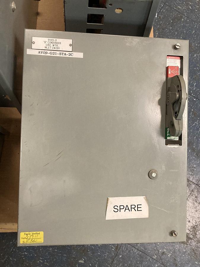 Used Allen-Bradley,2107B,Size 1 MCC 20 Inch REVERSING Starter Feeder Bucket