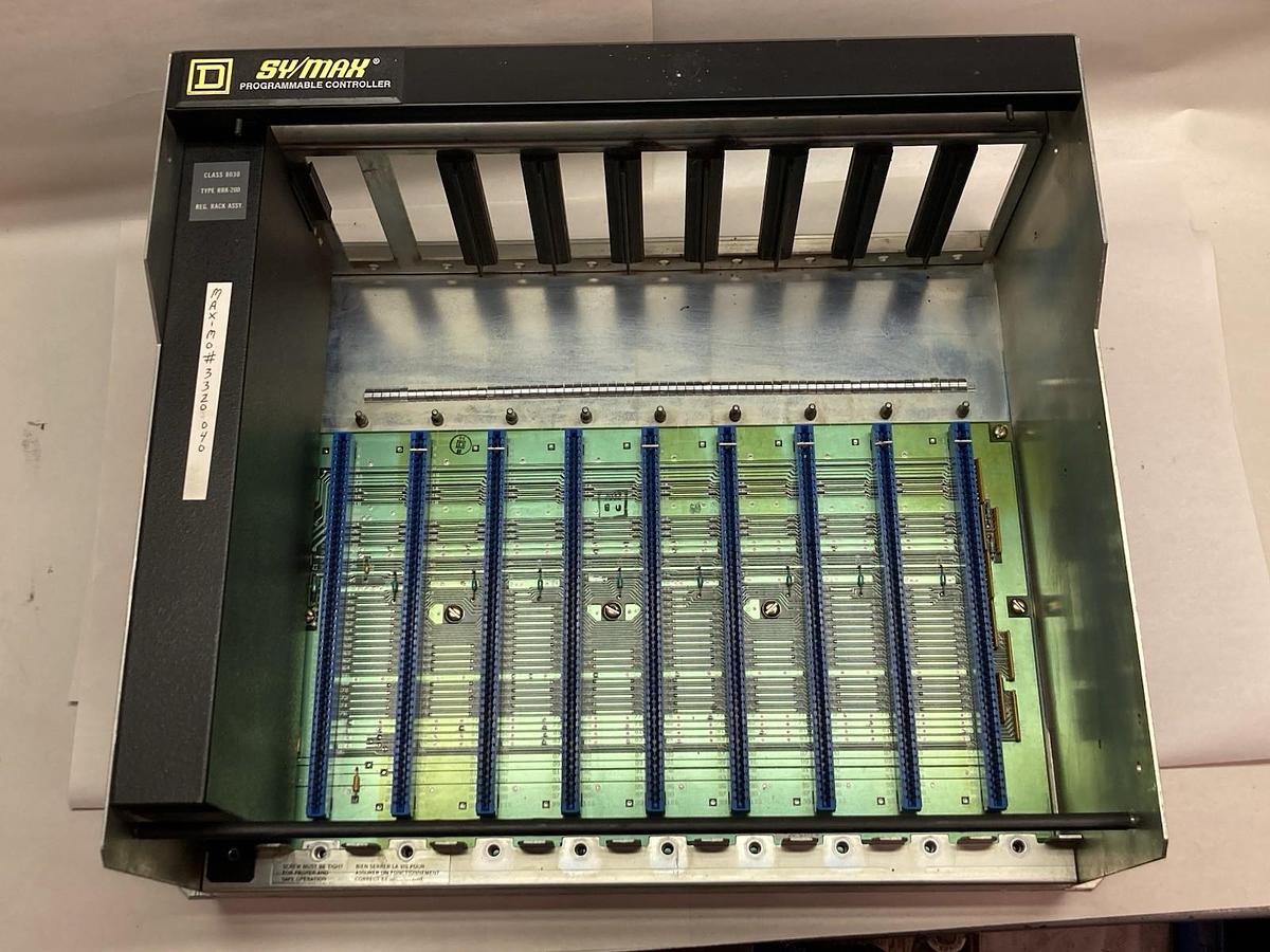 Used Square D Sy/Max,8030 RRK-200,Rack Assembly