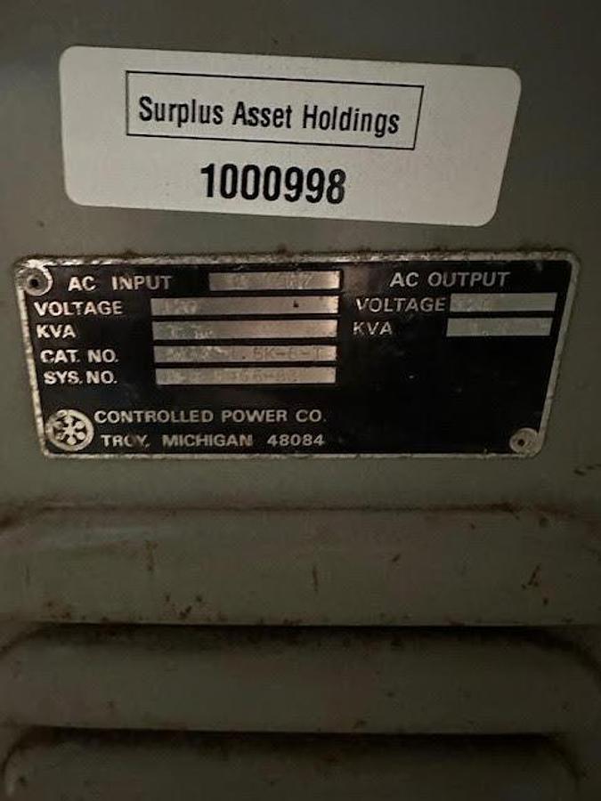 Used Controlled Power 1.76