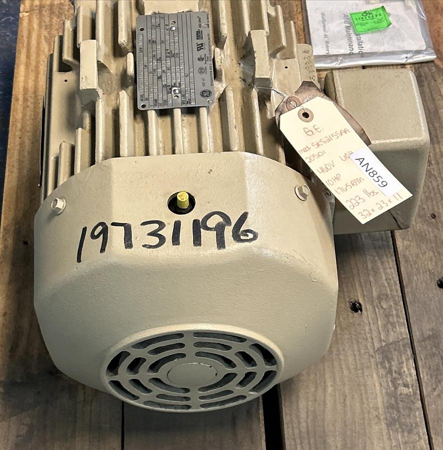 GE,5KS215SAA205D1,EXTRA SEVERE DUTY AC MOTOR 10HP 1765RPM 230/460V 215T FRAME
