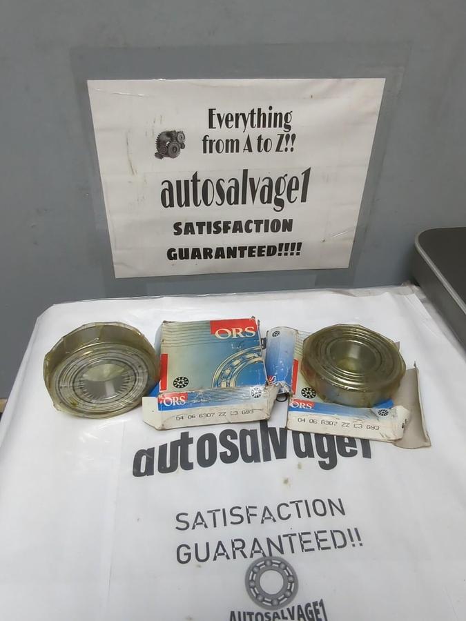 ORS BEARING,6307 ZZ C3 G93,DEEP GROOVE BEARING 35 MM BORE LOT OF 2